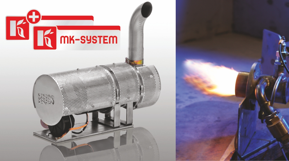 MK diesel burner: active regeneration, independent from the exhaust gas temperature